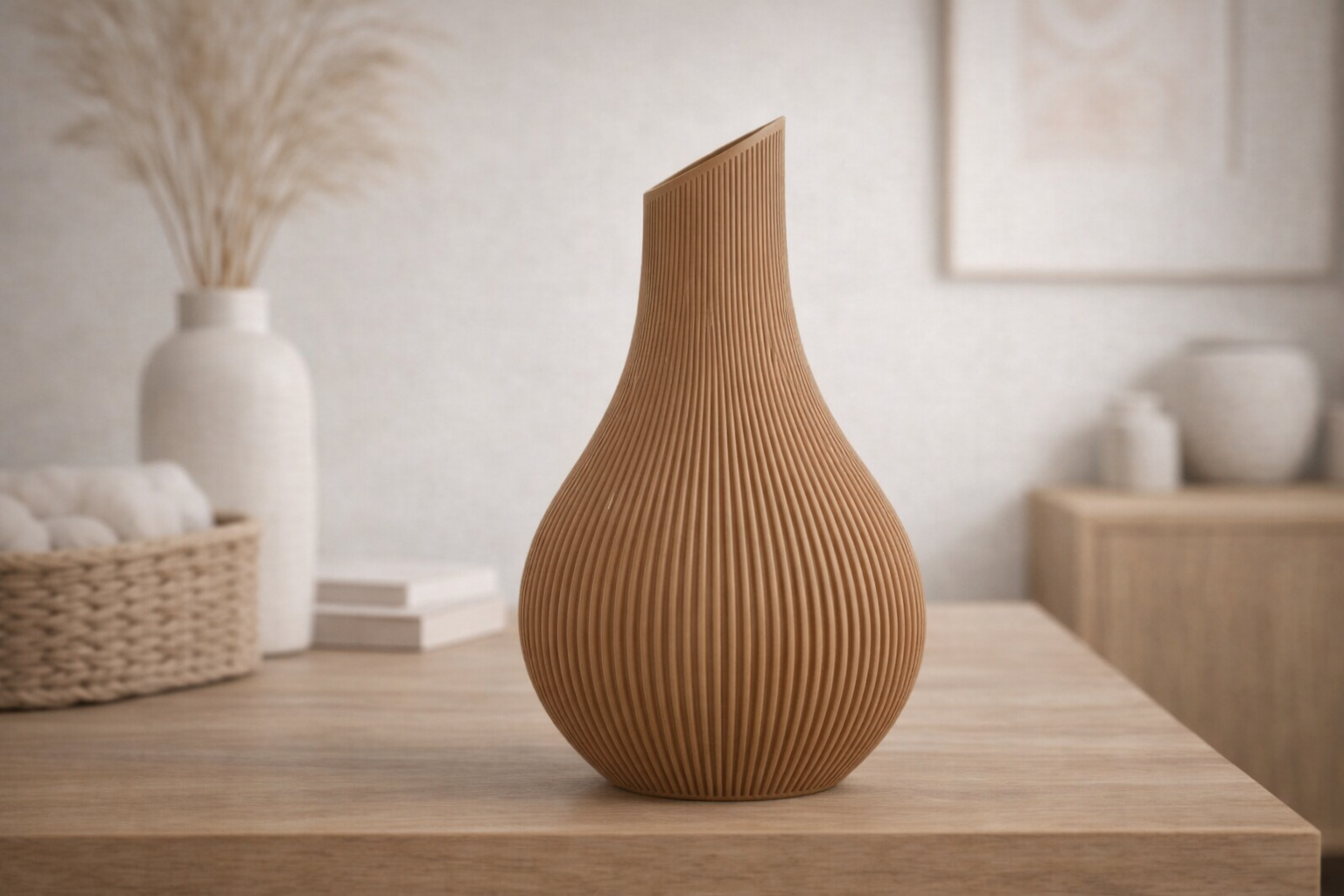 Flow - licht bruin - Afbeelding 1