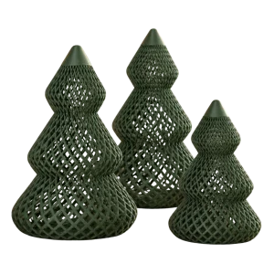 Kerstbomen glow (set van 3) - Afbeelding 6