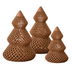 Kerstbomen glow (set van 3) - Afbeelding 3