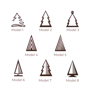 Kerstboompje - mix en match je kleuren - Afbeelding 2