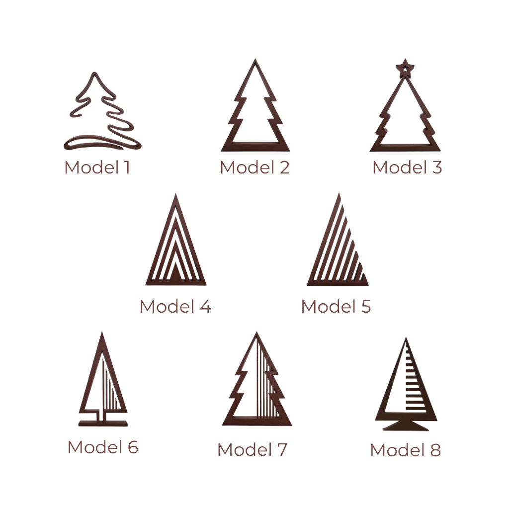Kerstboompje - mix en match je kleuren