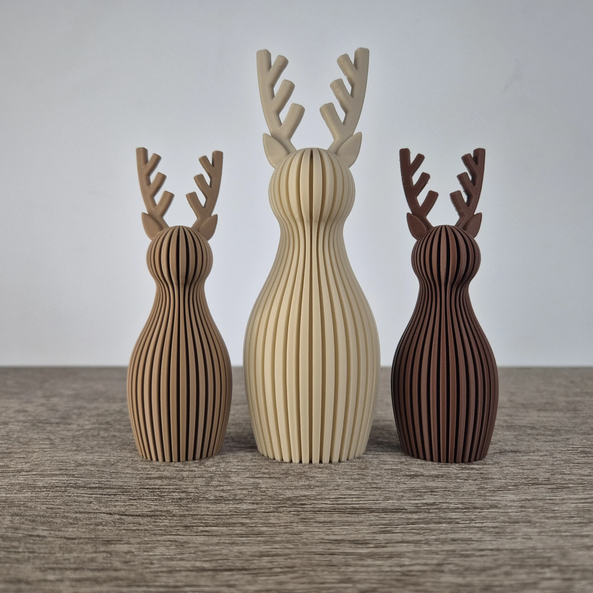 Rendieren (set van 3) - mix en match je kleuren - Afbeelding 3