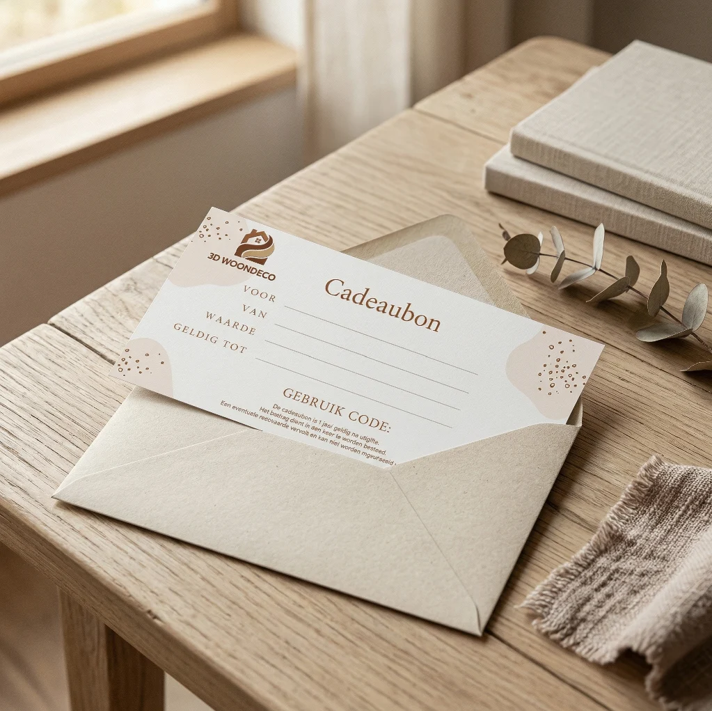 Cadeaubon | Een persoonlijk en tijdloos cadeau