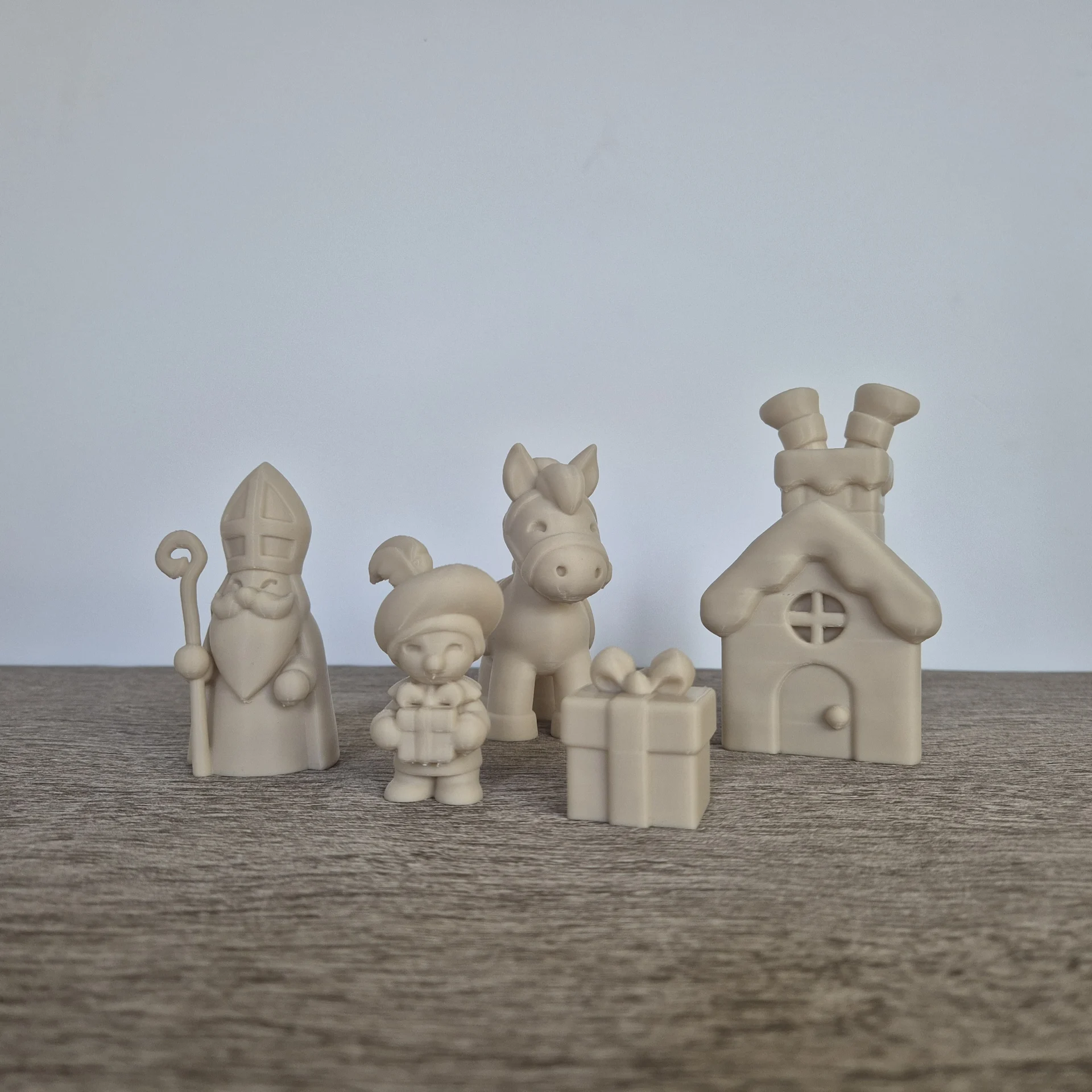 Sinterklaas set 5-delig | Sfeervolle Sinterklaasdecoratie - Afbeelding 1