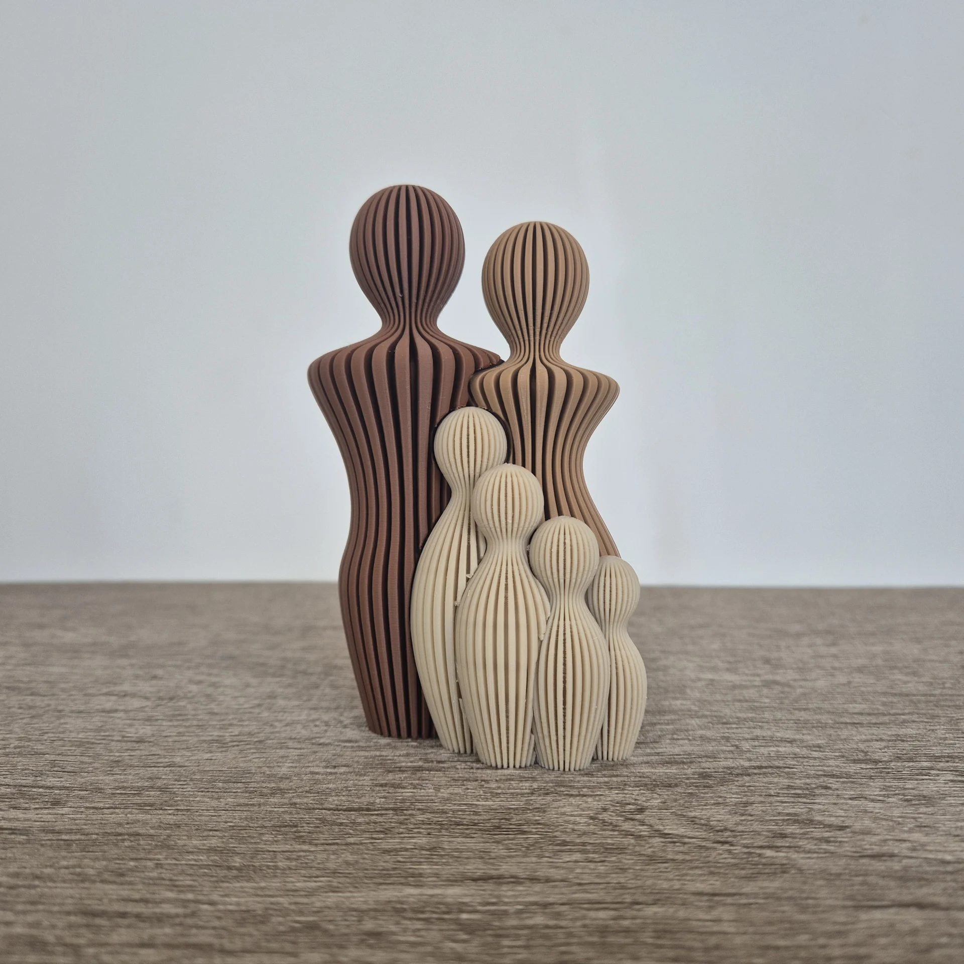 Familie 4 kinderen - mix en match je kleuren