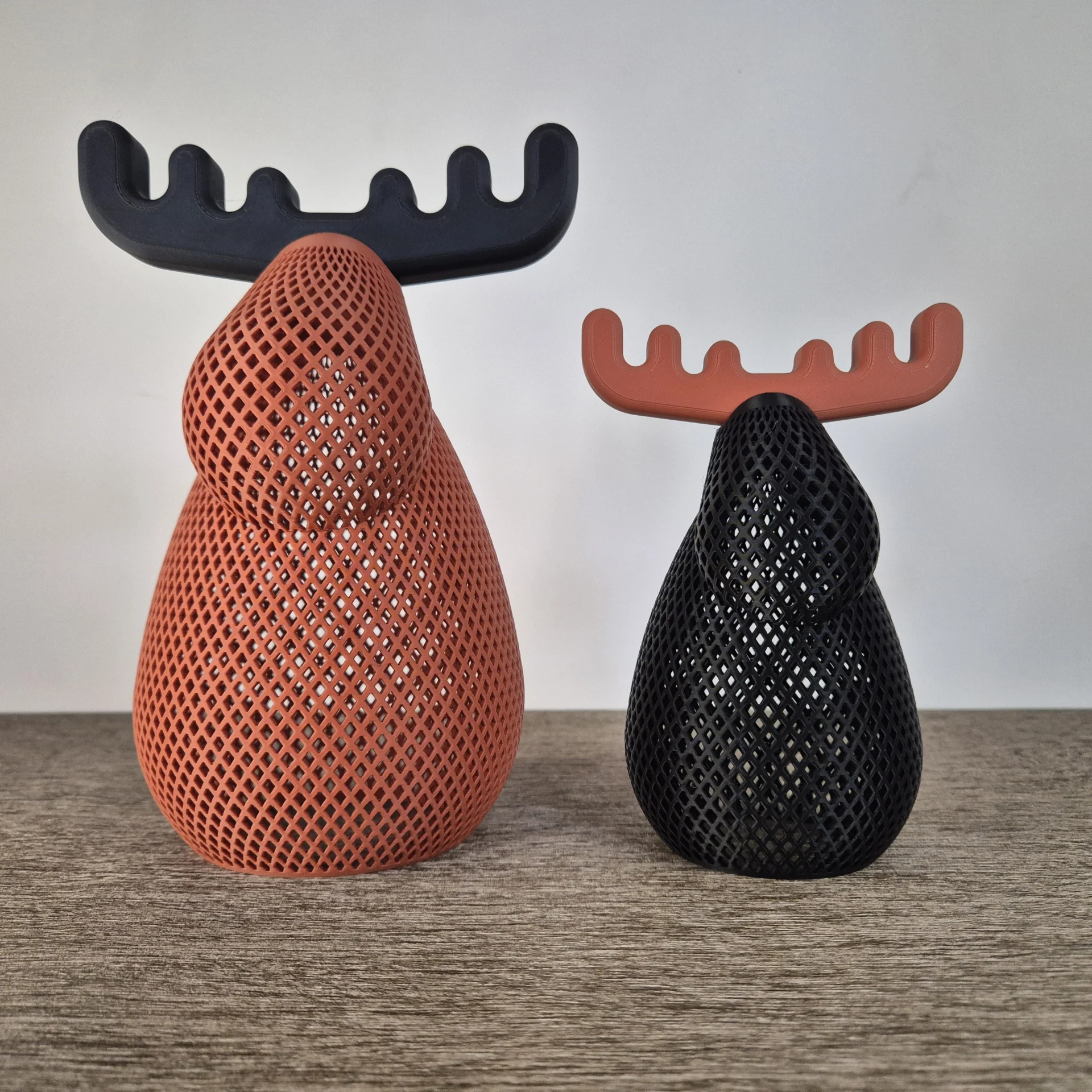Elanden (set van 2) - mix en match je kleuren - zwart en terracotta - Afbeelding 4