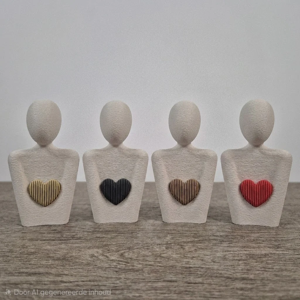 Hartdrager - mix en match je kleuren