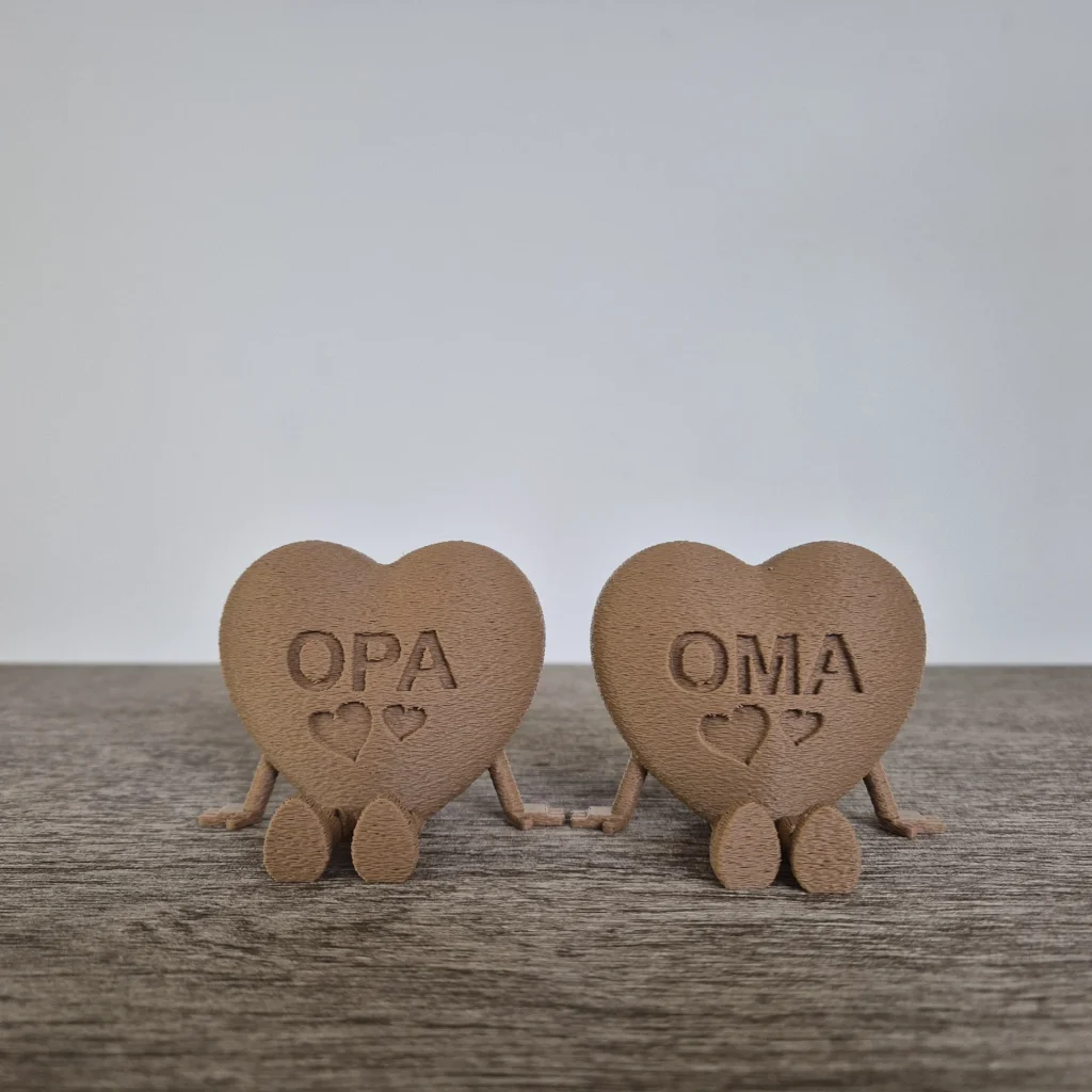 Opa en oma hart | mix en match je kleuren