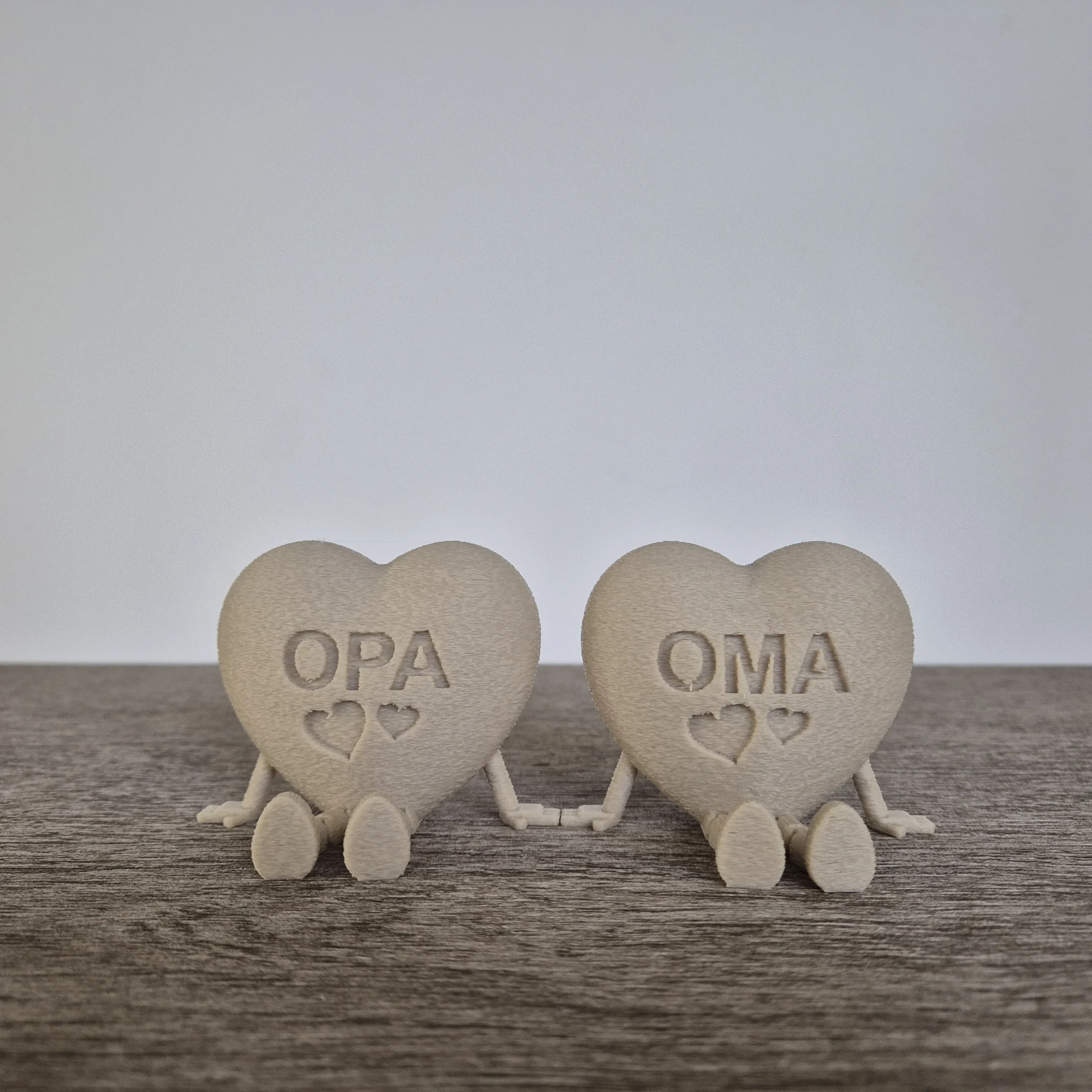 Opa en oma hart | mix en match je kleuren