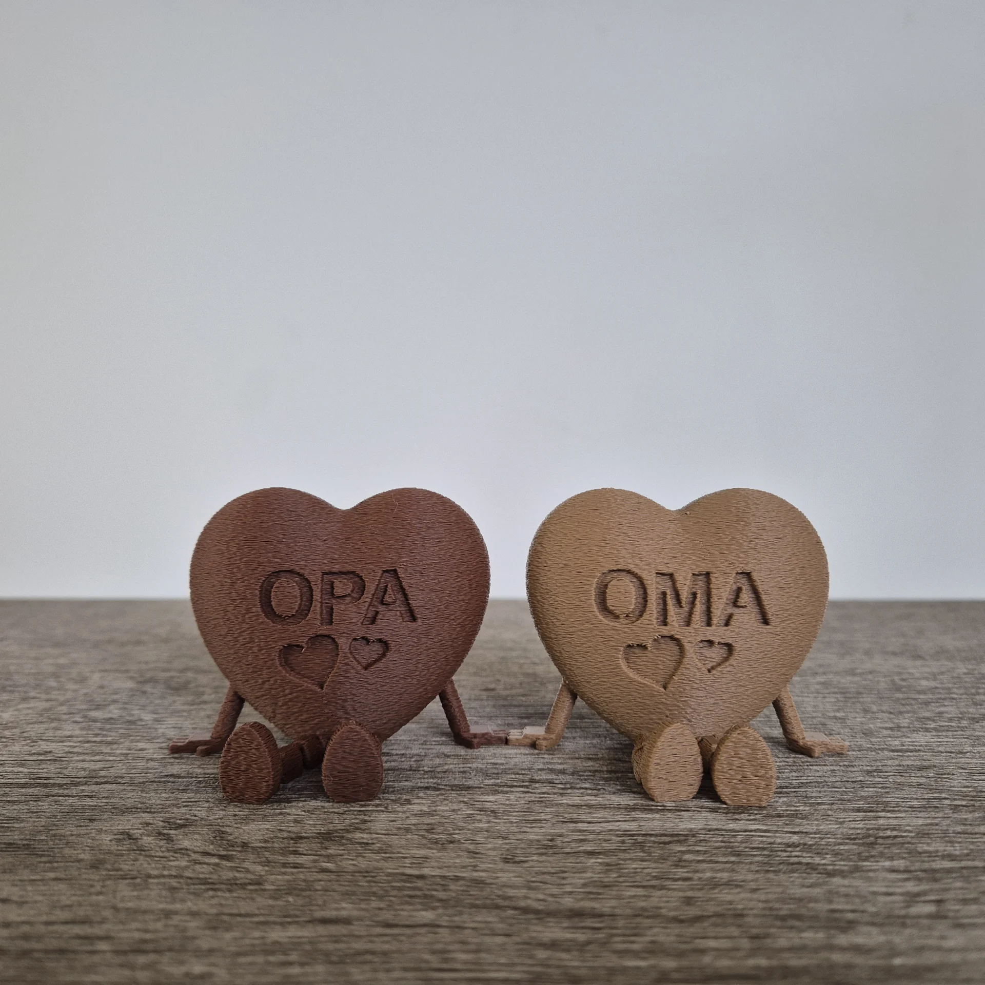 Opa en oma hart | mix en match je kleuren