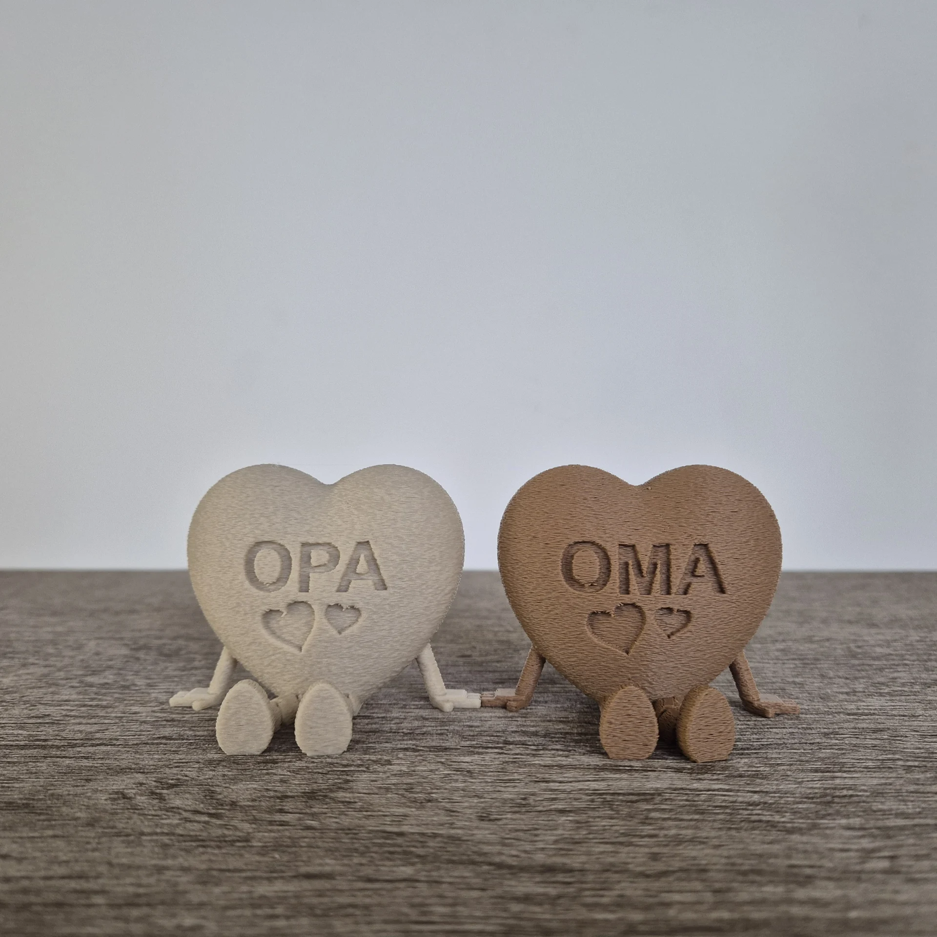 Opa en oma hart | mix en match je kleuren