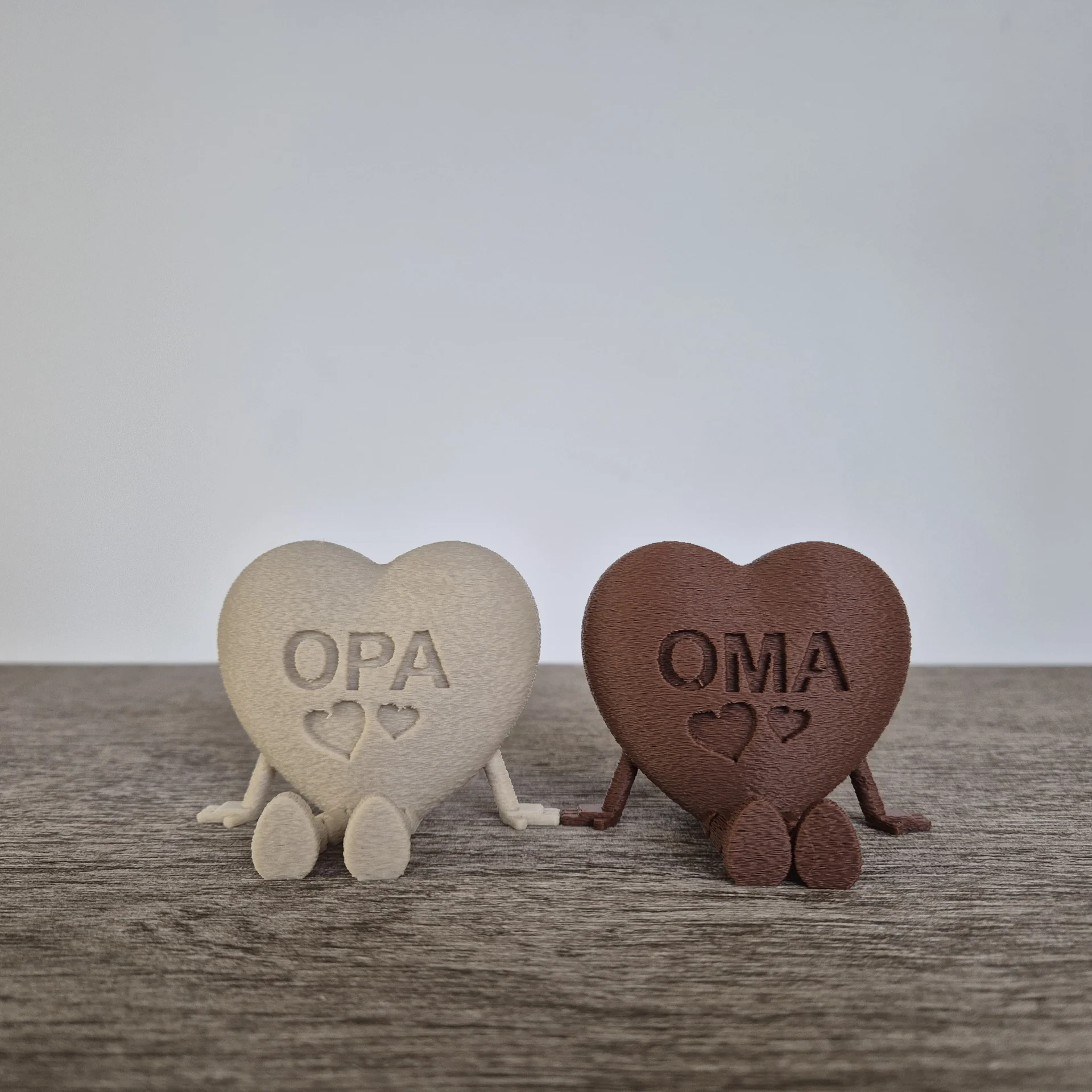 Opa en oma hart | mix en match je kleuren