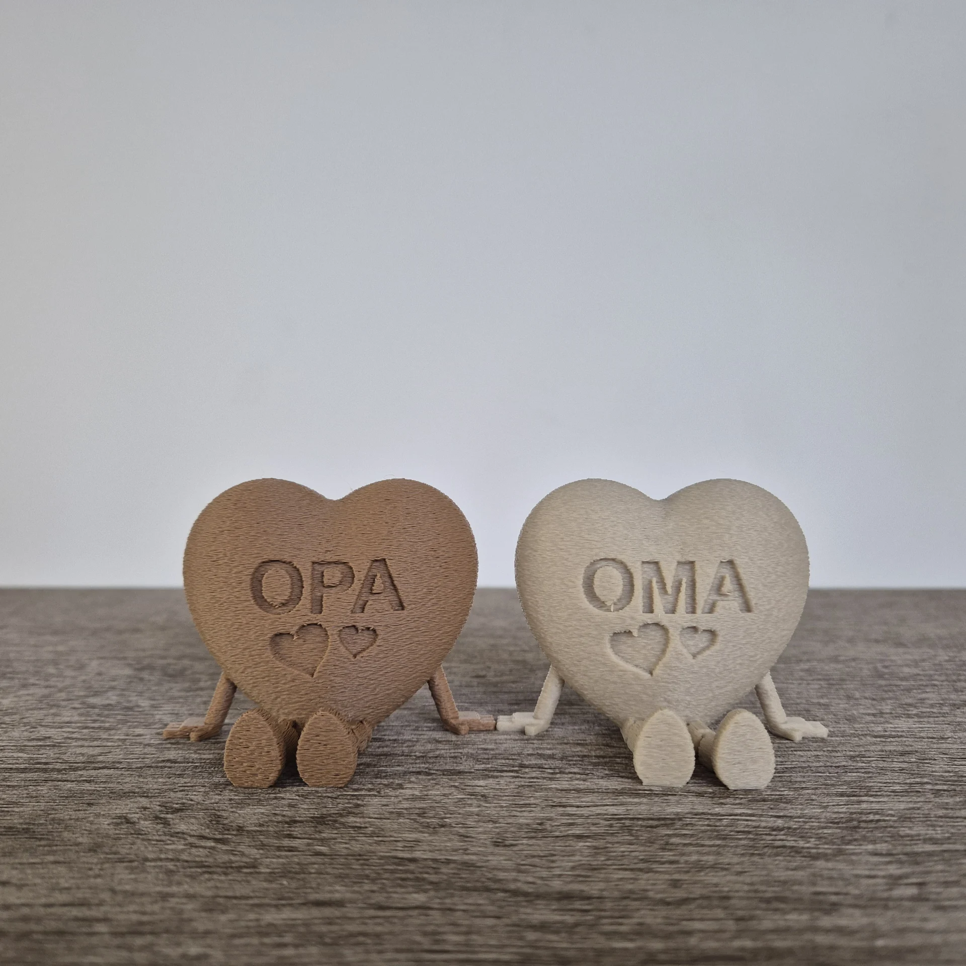 Opa en oma hart | mix en match je kleuren