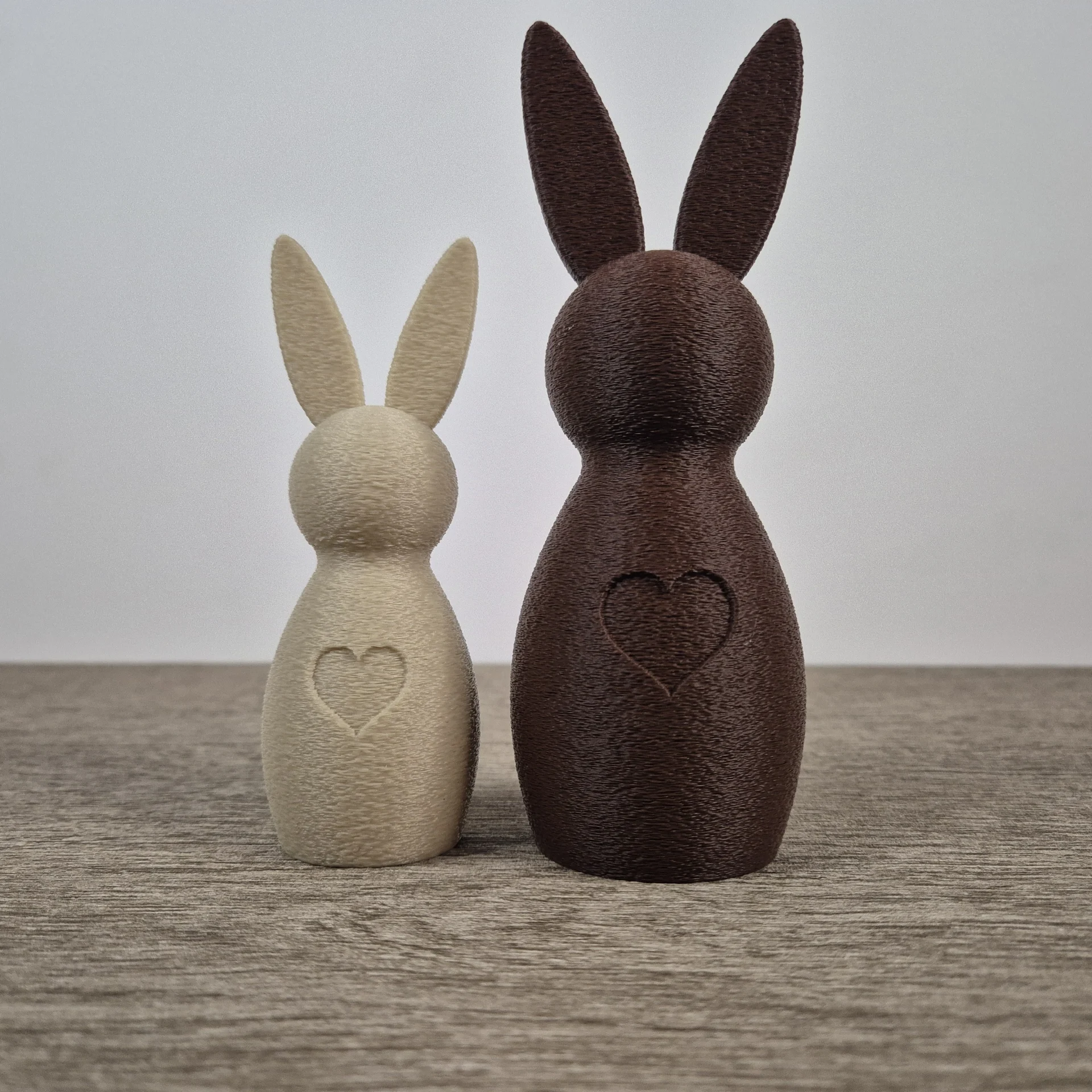 Paashaas fuzzy (set van 2) - mix en match je kleuren