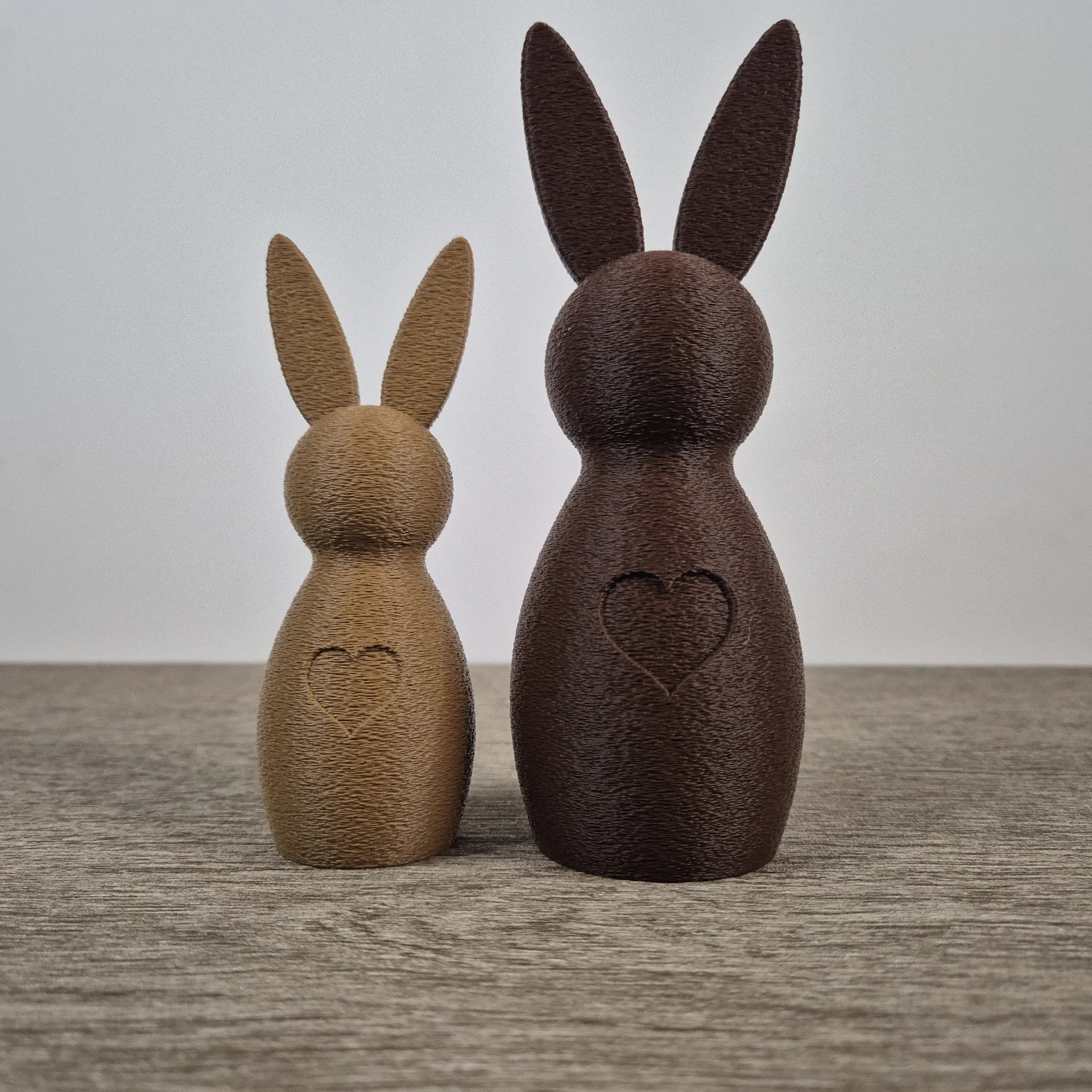 Paashaas fuzzy (set van 2) - mix en match je kleuren