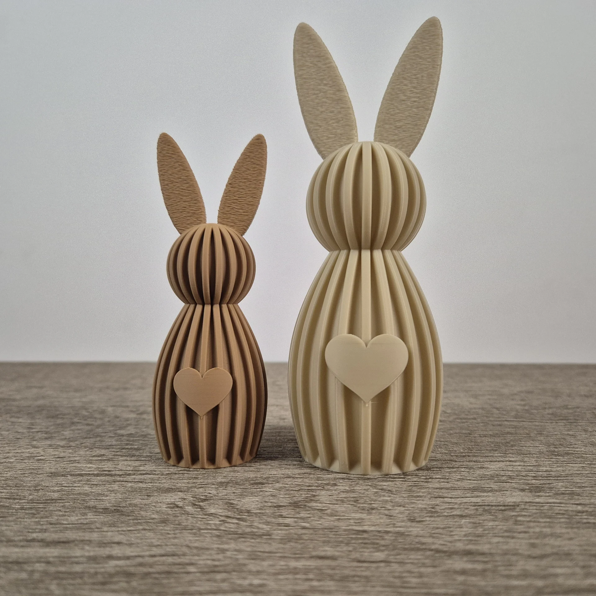 Paashaas fuzzy oren (set van 2) - mix en match je kleuren