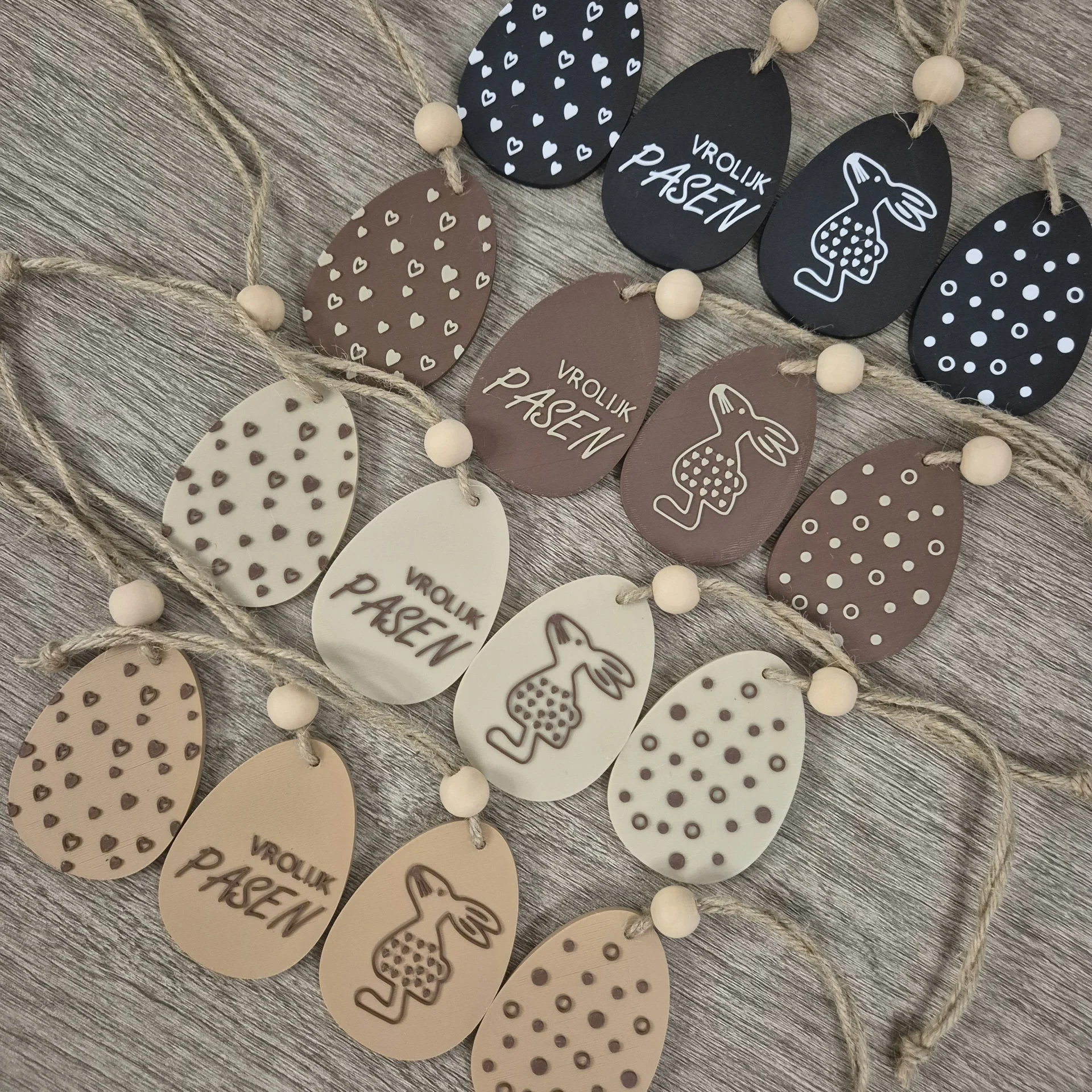 Paashanger (set van 4) - kies je kleur