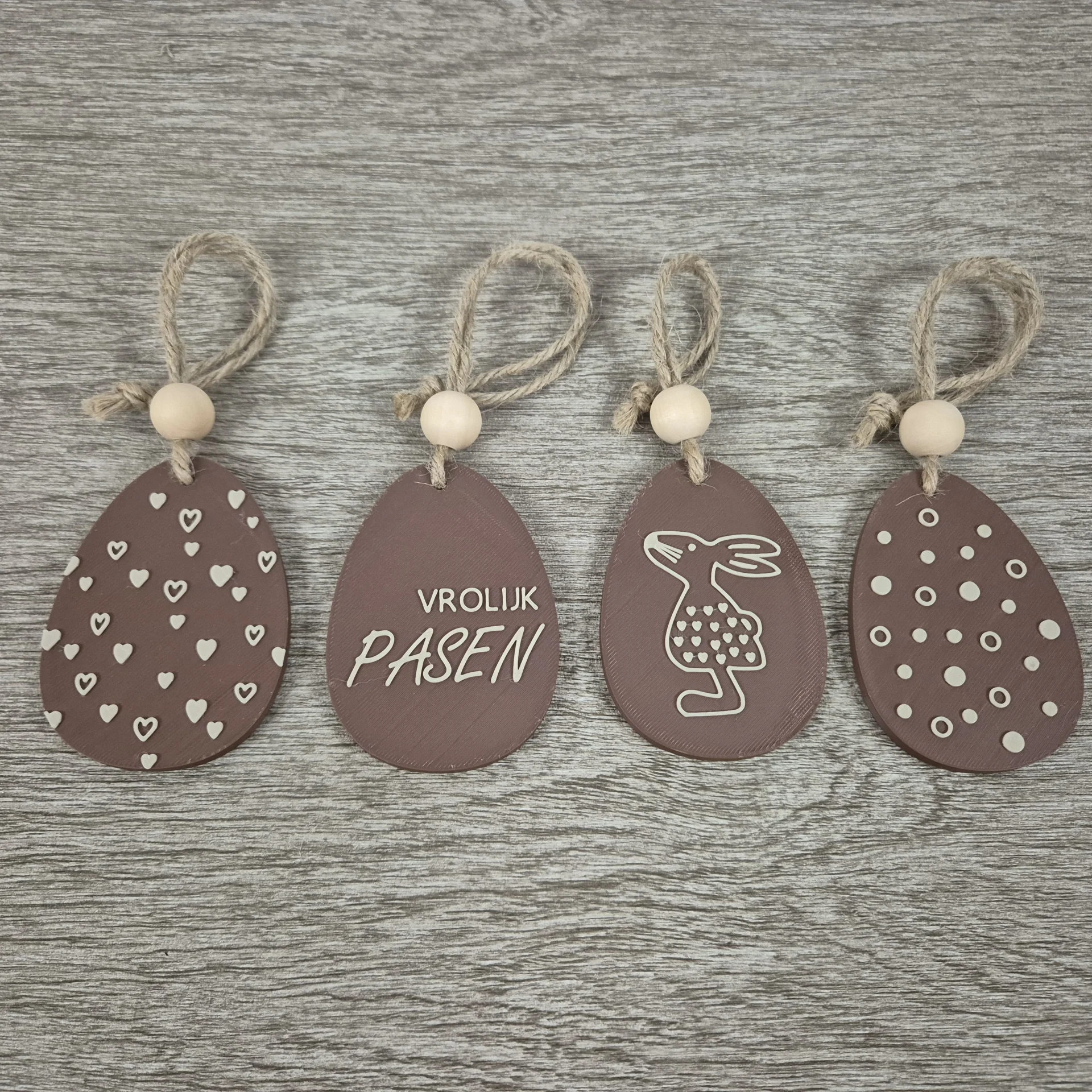 Paashanger (set van 4) - kies je kleur