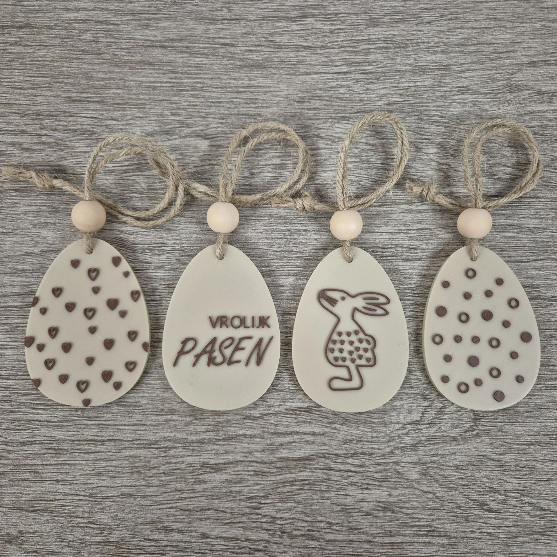 Paashanger (set van 4) - kies je kleur