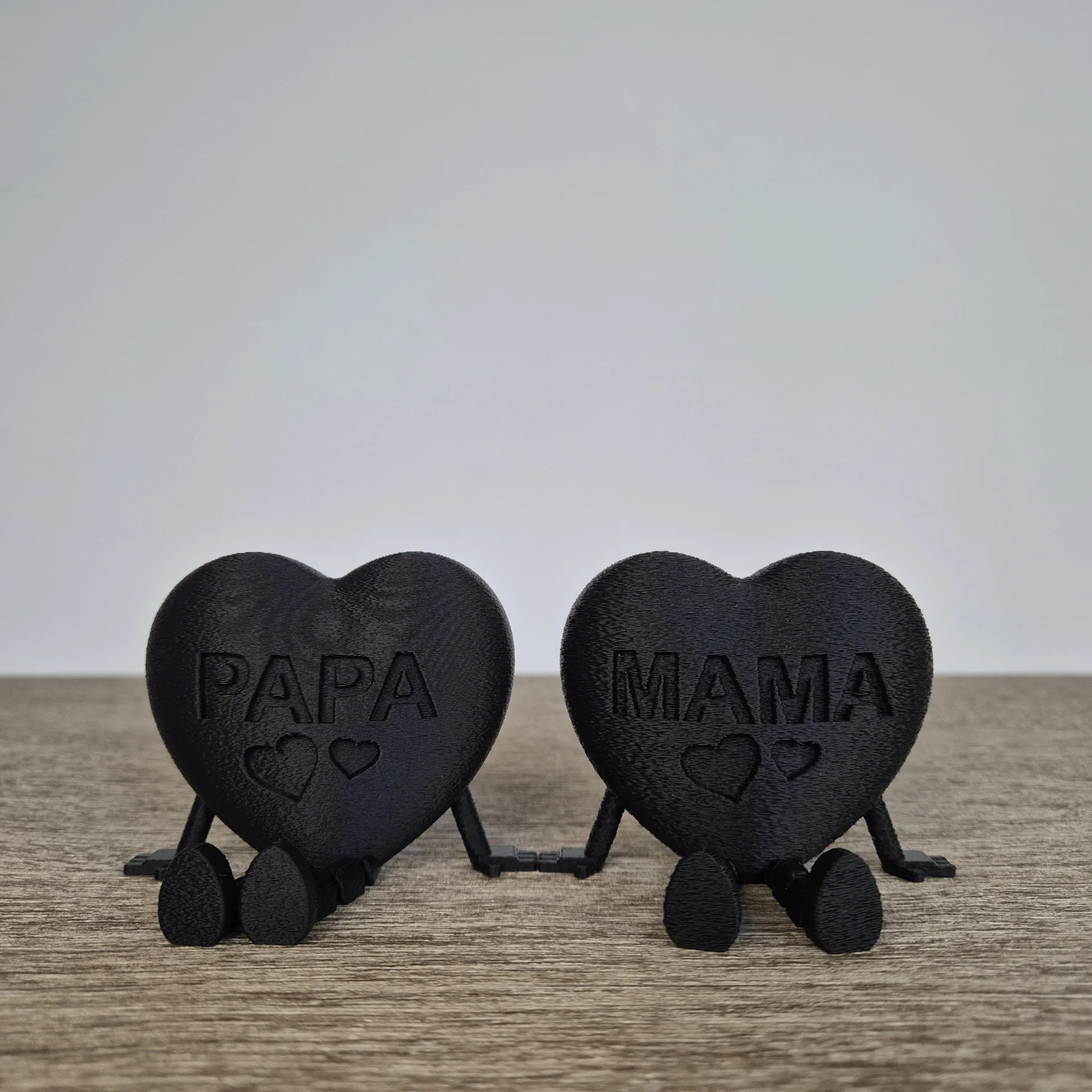 Papa en mama hart | mix en match je kleuren