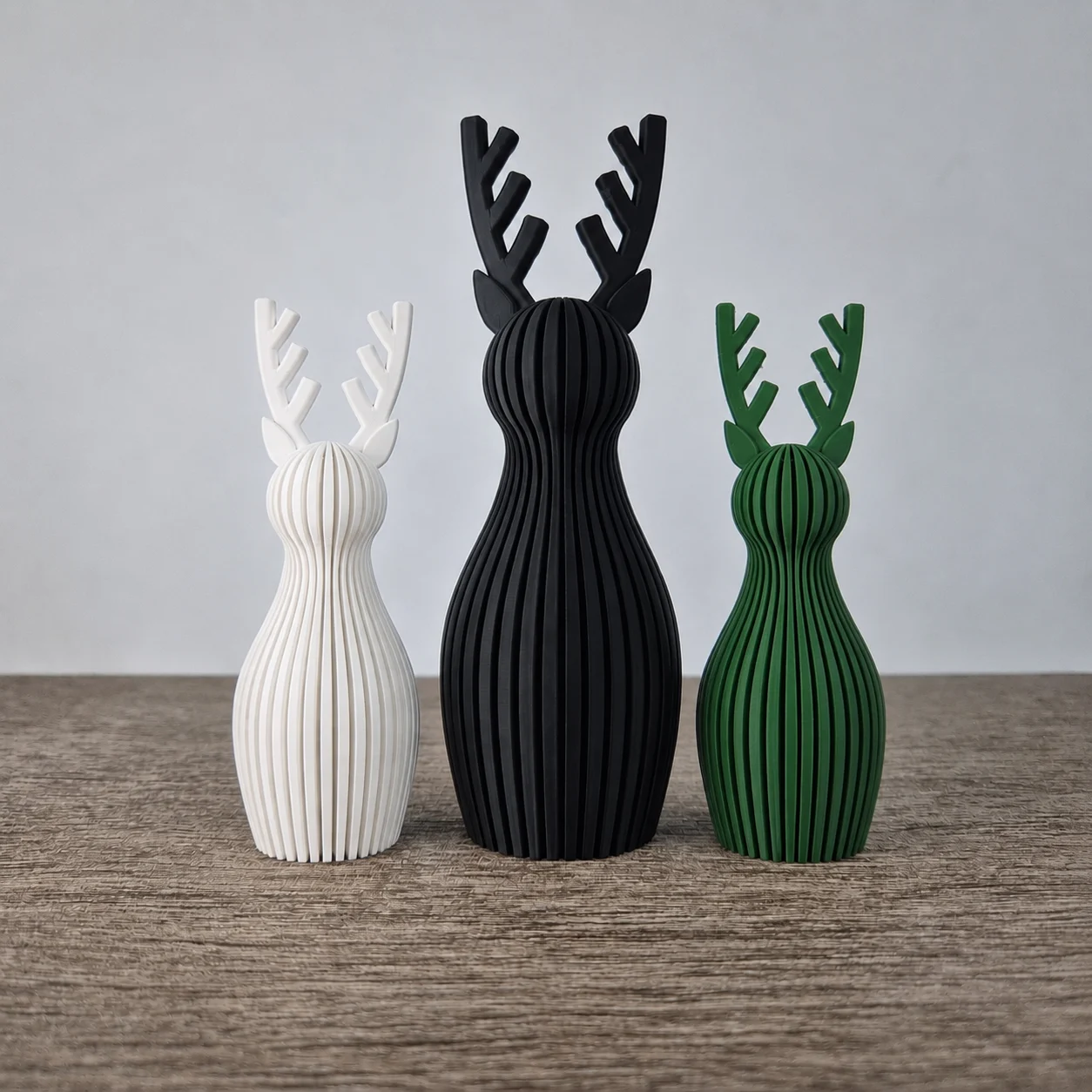 Rendieren (set van 3) - mix en match je kleuren - Afbeelding 4
