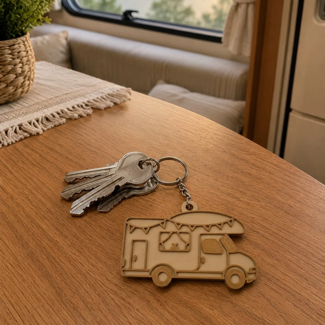 Sleutelhanger camper