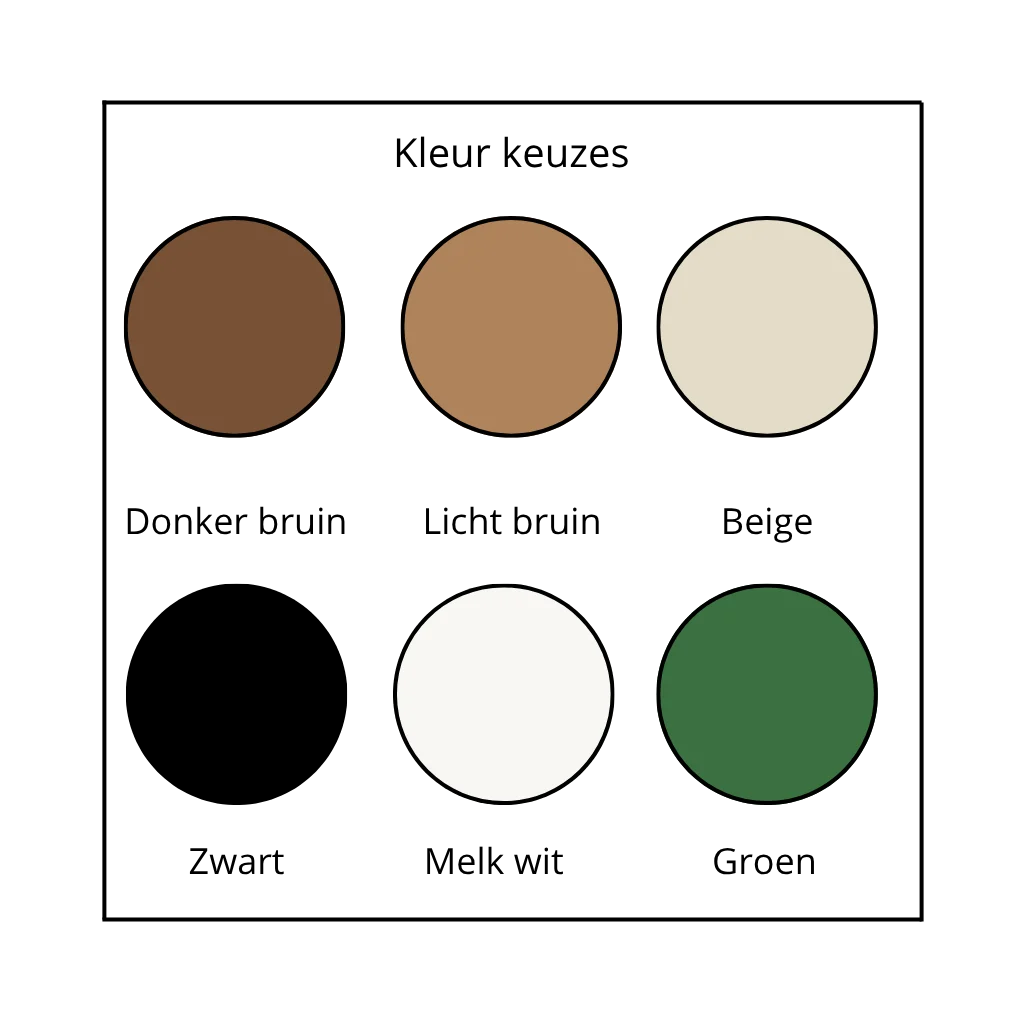 Kerstboompje - mix en match je kleuren