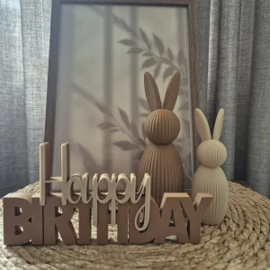 Happy birthday - wordpop 20cm - Afbeelding 5