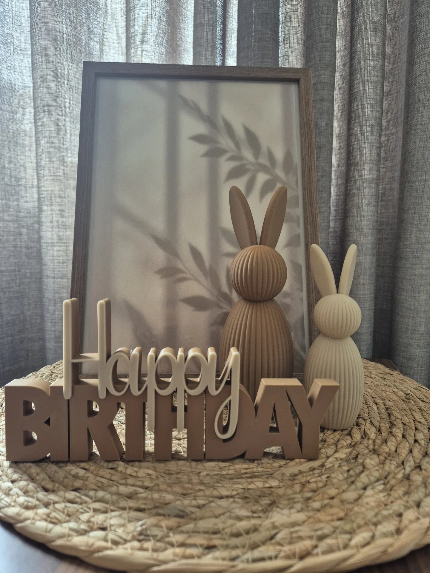 Happy birthday - wordpop 20cm